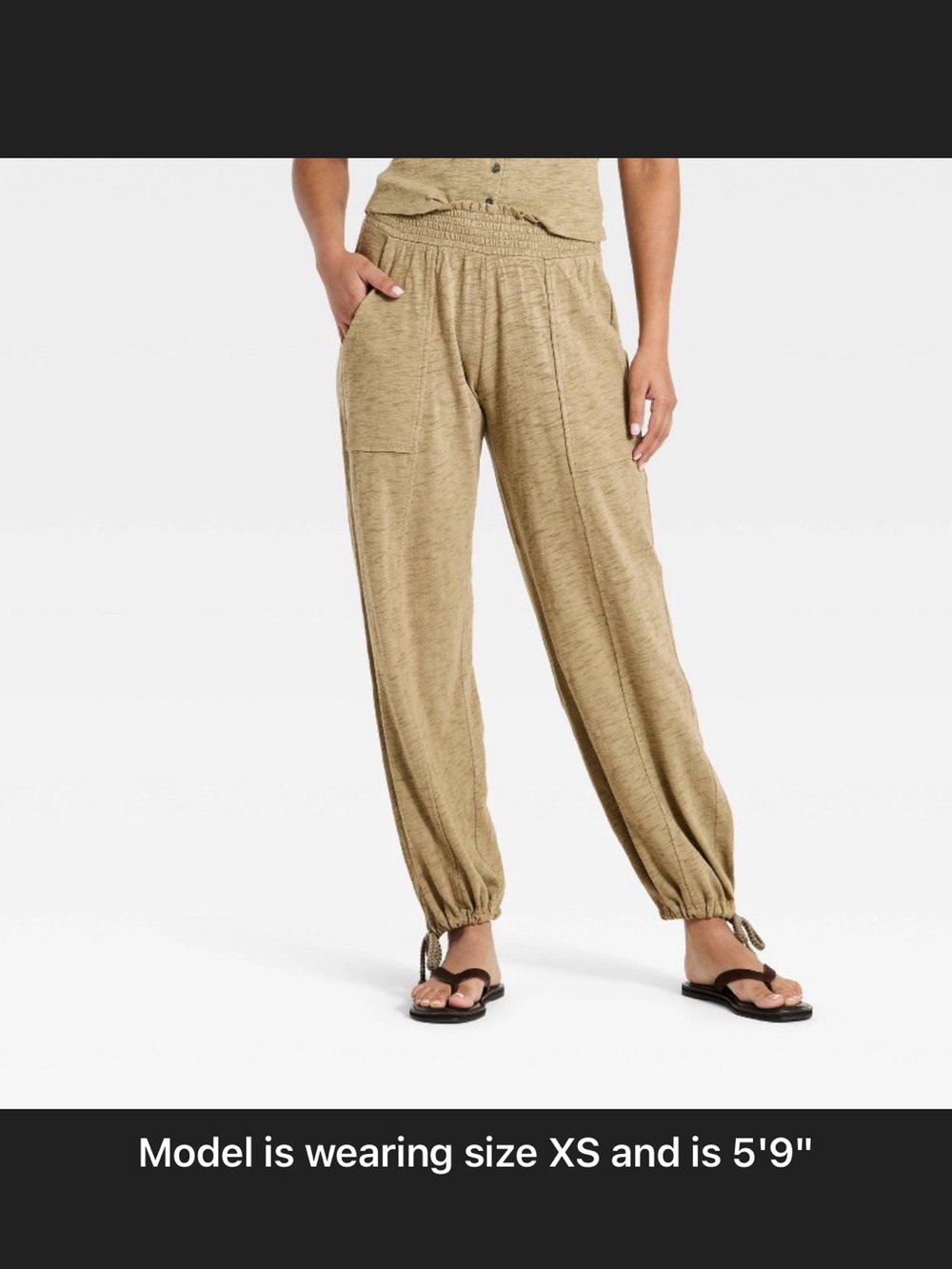 Drawstring Joggers